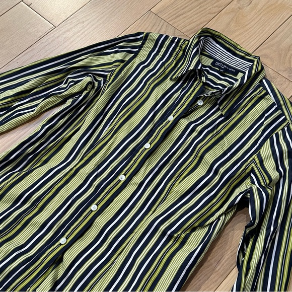 Jones New York Striped Button Down - Picture 2 of 10
